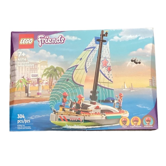 NEW Friends set 41716 - Stephanie’s Sailing Adventure